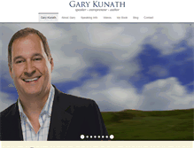 Tablet Screenshot of garykunath.com